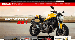 Desktop Screenshot of ducatiparma.net