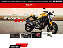 Tablet Screenshot of ducatiparma.net